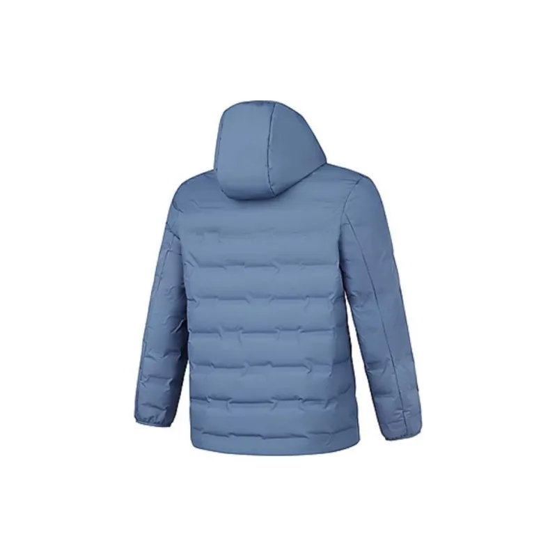 QIAODAN Men's Training Series Down Jacket Men's Stream Stone Blue-1