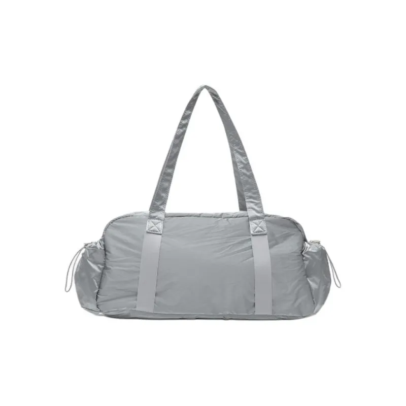 New Balance Nylon Handbag Travel Bag 13.5L Unisex Silver-2