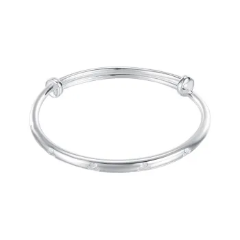 Danfu 999 Fine Silver Sterling Silver Bracelets Women's