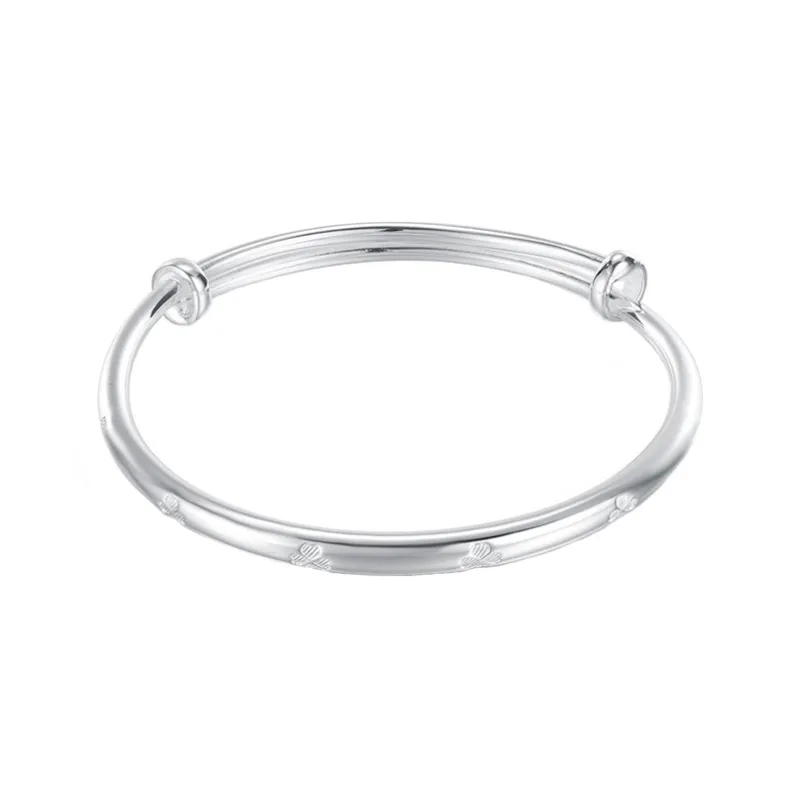 Danfu 999 Fine Silver Sterling Silver Bracelets Women's-0