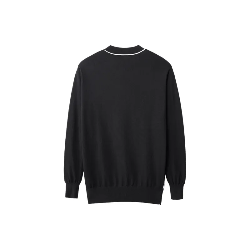 G·Mons Knitwear Men's Extreme Night Black-1