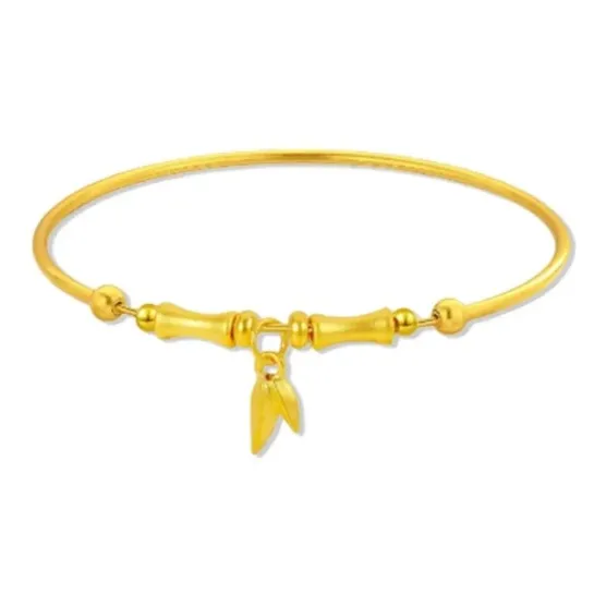 Old Qingyun Silver Building Gold Bracelet Unisex-0