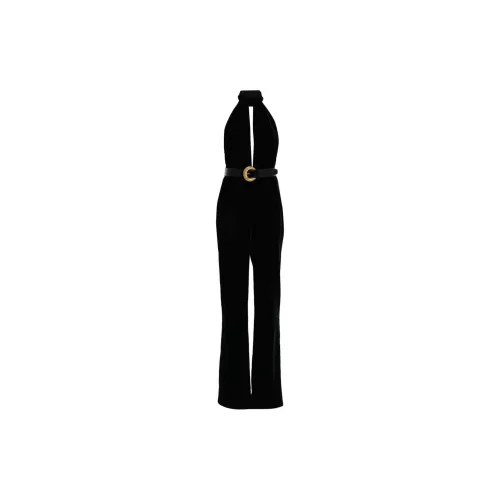 TOM FORD Stretch Velvet Belted Jumpsuit