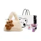 White+Exclusive Shopping Bag+Greeting Card+Dried Flower
