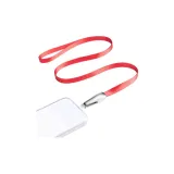 [Halter Style·Lucky Red]High-Speed Train Lanyard+Back Sticker
