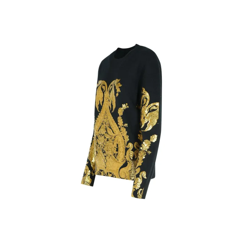 METROCITY Metallic Printed Jumper-2
