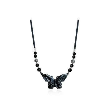 Tang Zhi Serpentine Jade Necklaces Unisex