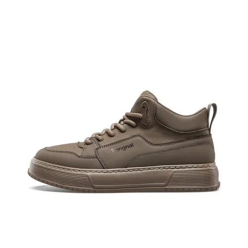 KANGNAI Mid Top Skateboard Shoes Men's