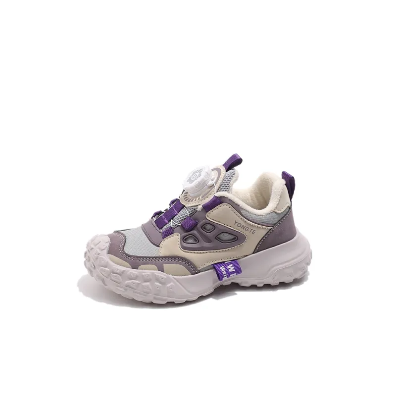 ATONGMU Waterproof And Warm Low Top Kids Lifestyle Shoes Kids'-5