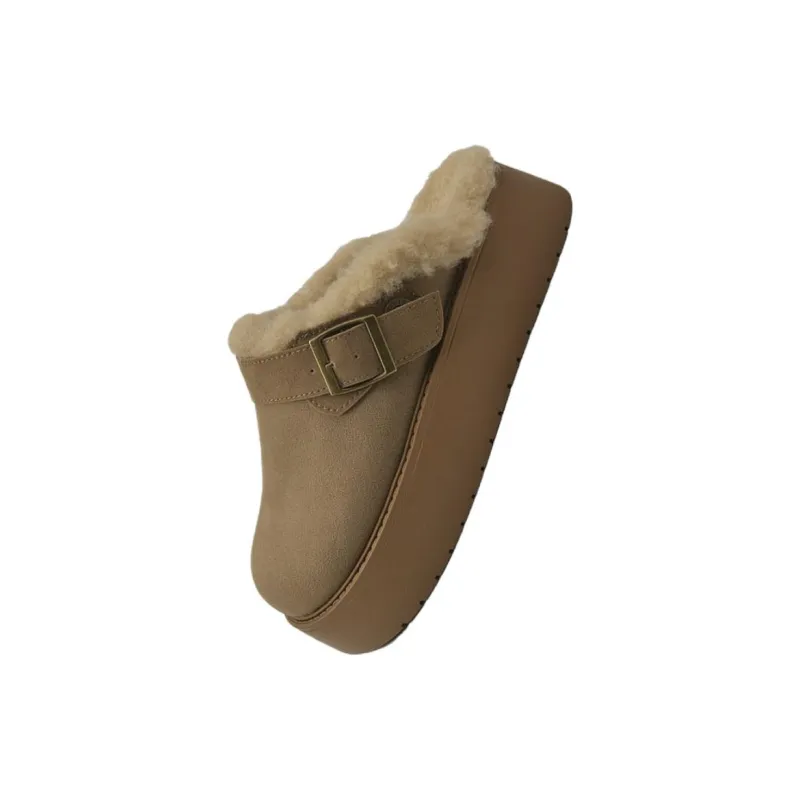 Yamada Hyakuju Home Slippers Khaki Light Brown-4