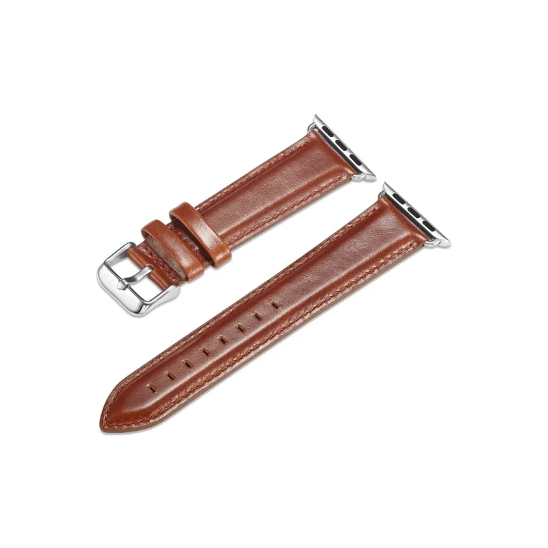 Vobafe Watch Band Apple Compatibility Cowhide Leather Material-23