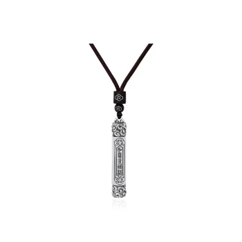 COLIMIDA S999 Fine Silver Sterling Silver Necklaces Men's