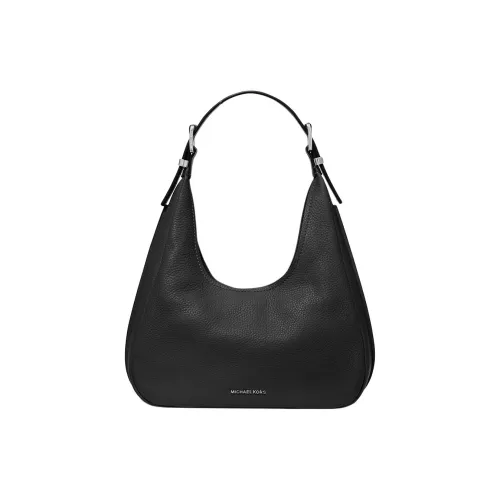 MICHAEL KORS Nolita Cow Leather Hobo Bag Handbag Shoulder Bag Small Size Women's Black