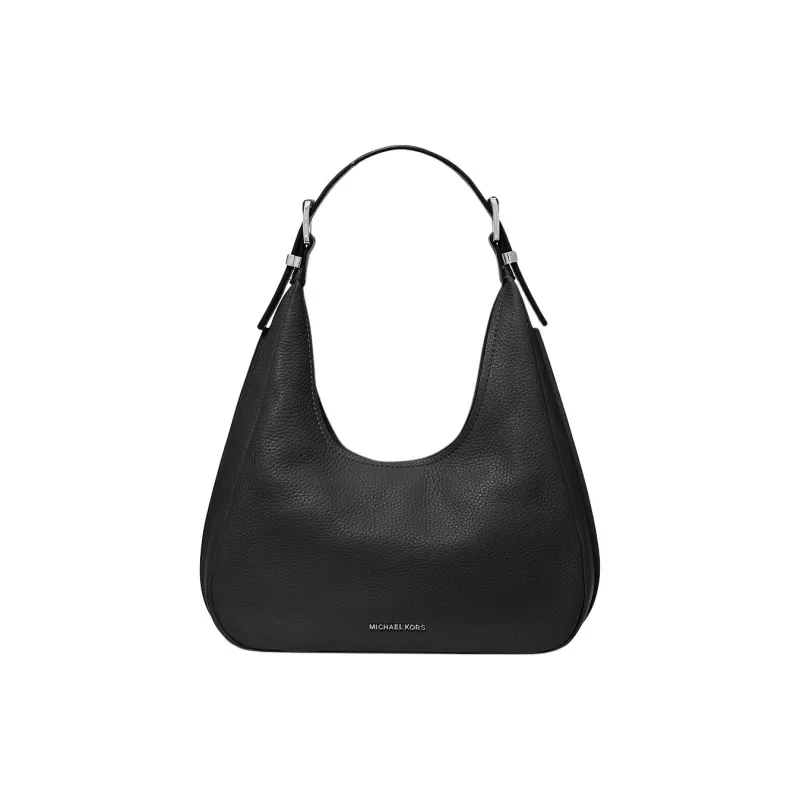 MICHAEL KORS Nolita Cow Leather Hobo Bag Handbag Shoulder Bag Small Size Women's Black-0