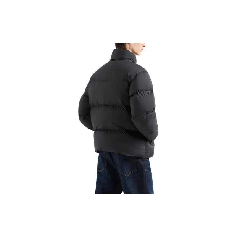 EMPORIO ARMANI Logo patch Padded Jacket-4