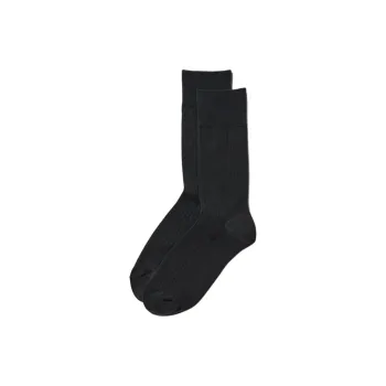 UNIQLO Knee High Socks Men's 1 Pack Black