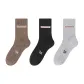 [Thermal Terry Velvet, Heat-Retaining Lock Temperature]Dark Coffee+Black+Light Gray