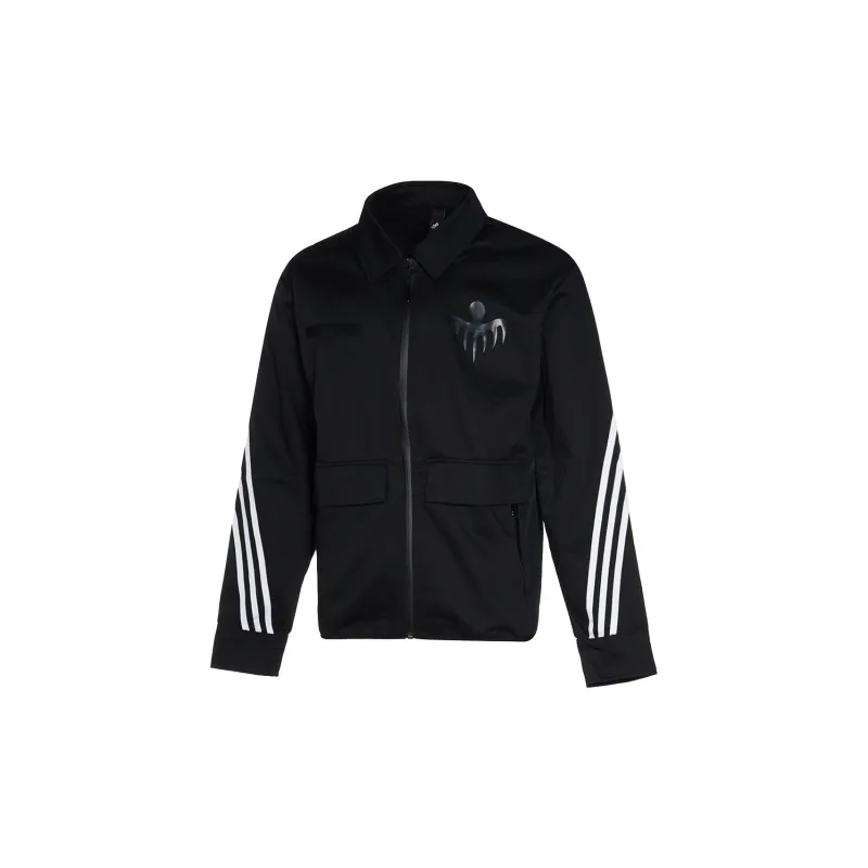Adidas Jackets Coats Unisex Black Shopping Bag Included-1