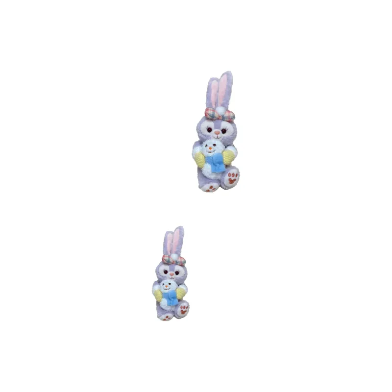 Disney Snowy Collection Winter StellaLou Dolls Plush Pendant 14cm Height-3