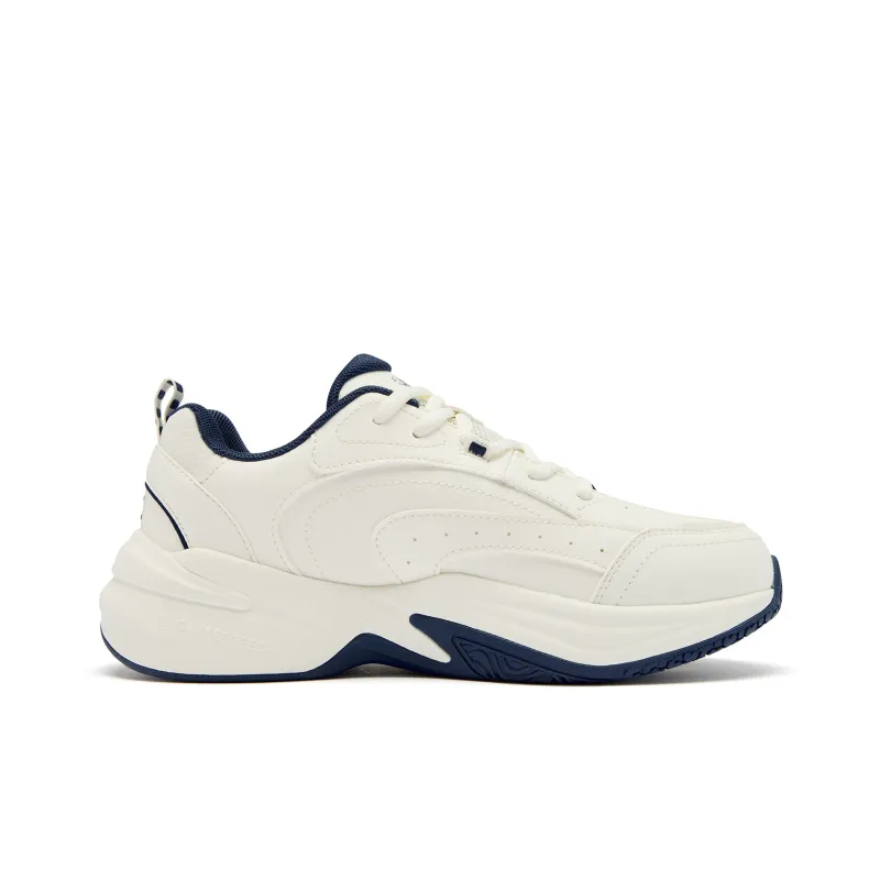 QIAODAN Source born Badminton Shoes Men Low Top Ivory Graphite Blue-1