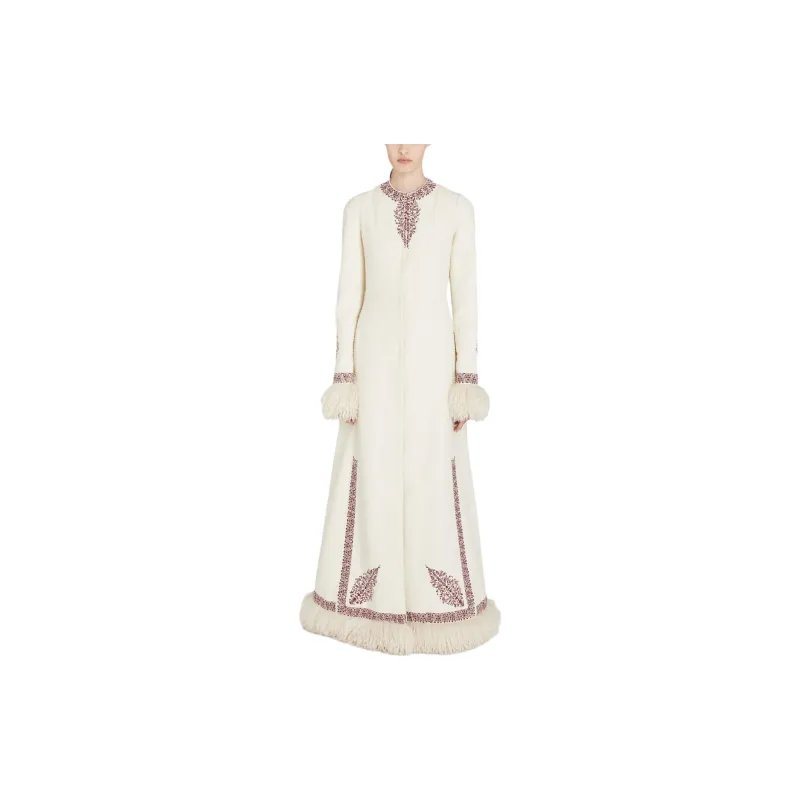 Giambattista Vall Paisley-print Coat-1