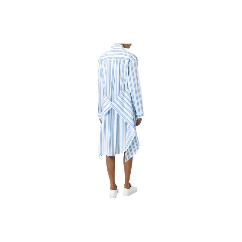 Balenciaga Striped Shirt Dress-2