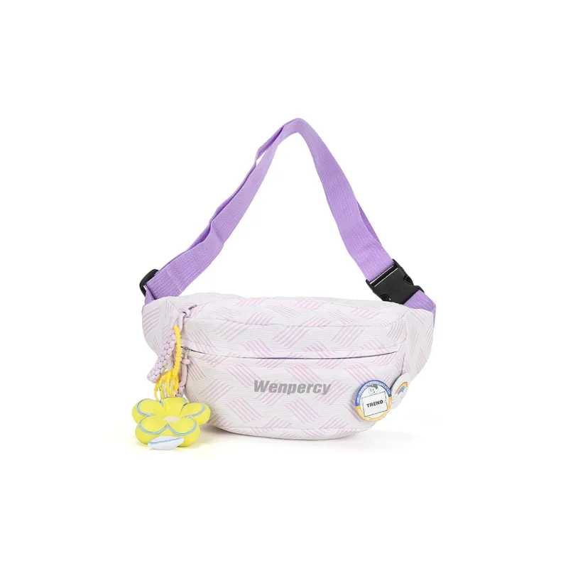 Wenpercy Nylon Fanny Pack Regular Unisex Multicolor-6