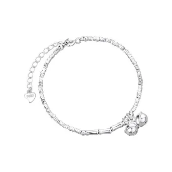 P&N S925 Silver Anklets Women's