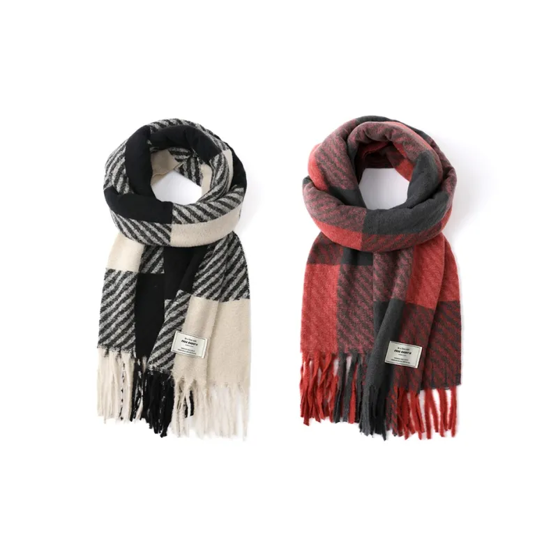 FREE RABBITⅡ Winter Advanced Sensory Versatile Warm Shawl Scarf Unisex-7