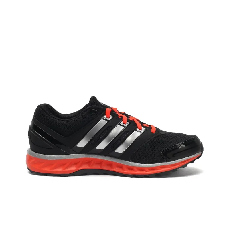 Adidas Falcon Elite 3 Breathable Anti-Slip And Wear-Resistant Low-Top Running Shoes Men's Black-1