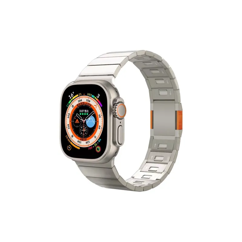 MSSM Watch Band Apple Compatibility Stainless Steel Material-0