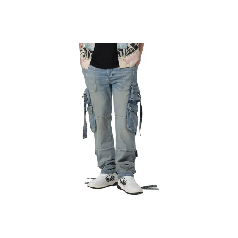 AMIRI Tactical Cargo Straight Jeans-2