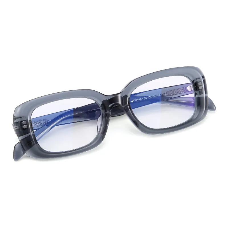 PULAIS Plate Frame Square Sunglasses Unisex Multicolor-7