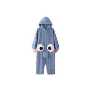 O'MESIK Home Onesies Women's Blue