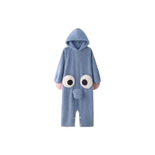 O'MESIK Home Onesies Women's Blue