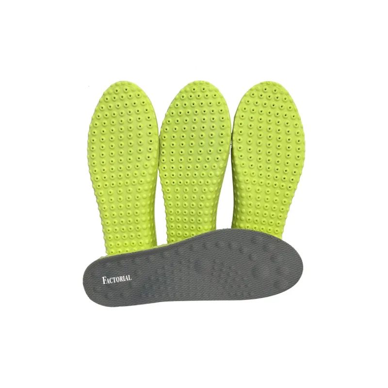 FACTORIAL PU+Gene Fiber Fabric Insoles Unisex-9