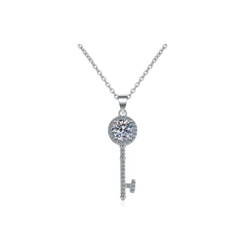 Lockstarfy Moissanite Necklaces Women's