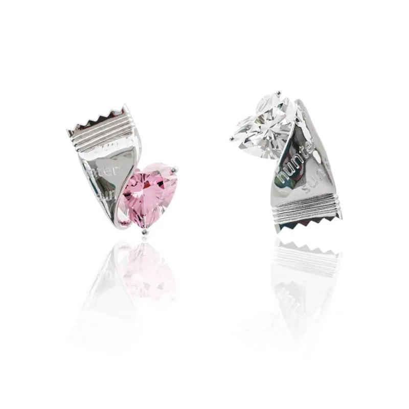 ZWU 925 Sterling Silver Needle Zircon Stud Earrings Women's-0