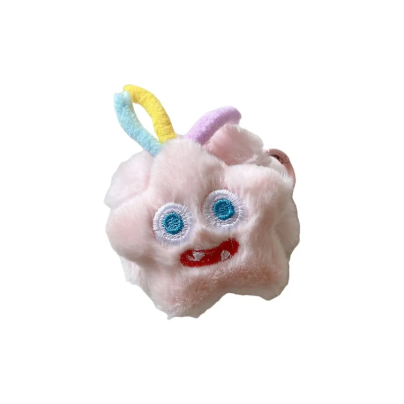Kona Chun Compatibility  AirPods 3/1/2/Pro 2 TPU Fully Enclosed Cartoon Fun Monster Plush Anti Drop Bag Headphone Cases-10