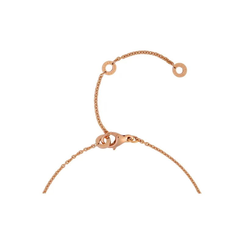 BVLGARI 10's 18kt Yellow Gold B zero Perfect Mistake Necklace-2