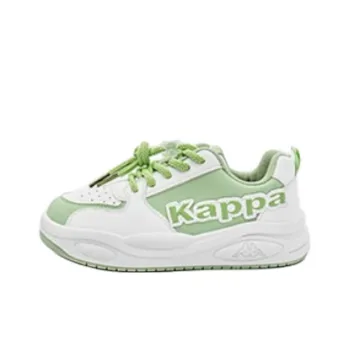 KAPPA KIDS Anti Slip Wear Resistant Low Top Kids Lifestyle Shoes White Green Kids'