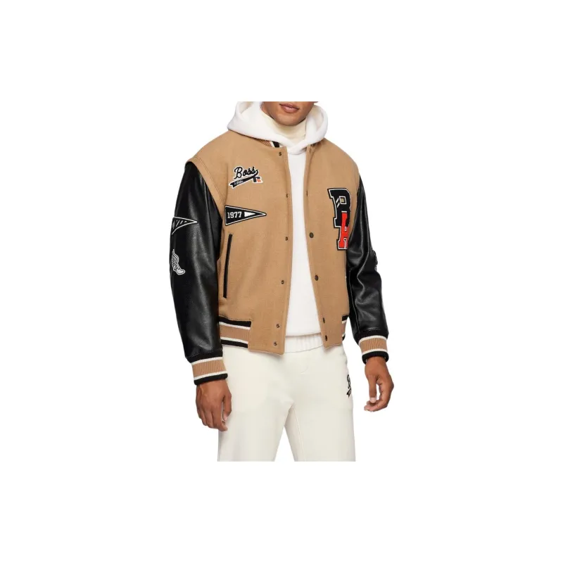 HUGO BOSS x Russell Athletic Jackets Coats Unisex Brown-2