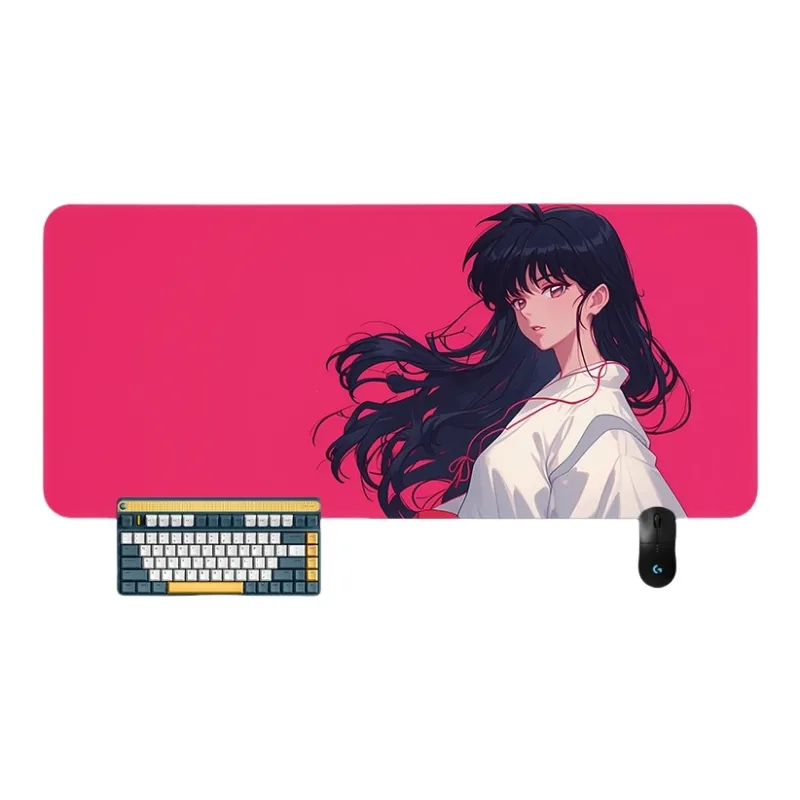 SHIBADU Rubber Inuyasha Extra Large Anime Computer Table Mat Desk Mat Good Looking Mouse Pad Mouse Pads-4