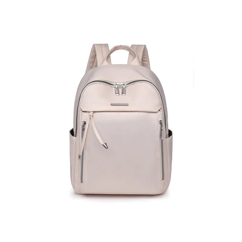 SUN ERATH&U Nylon Backpack Women's White/Dark Gray/Black-0