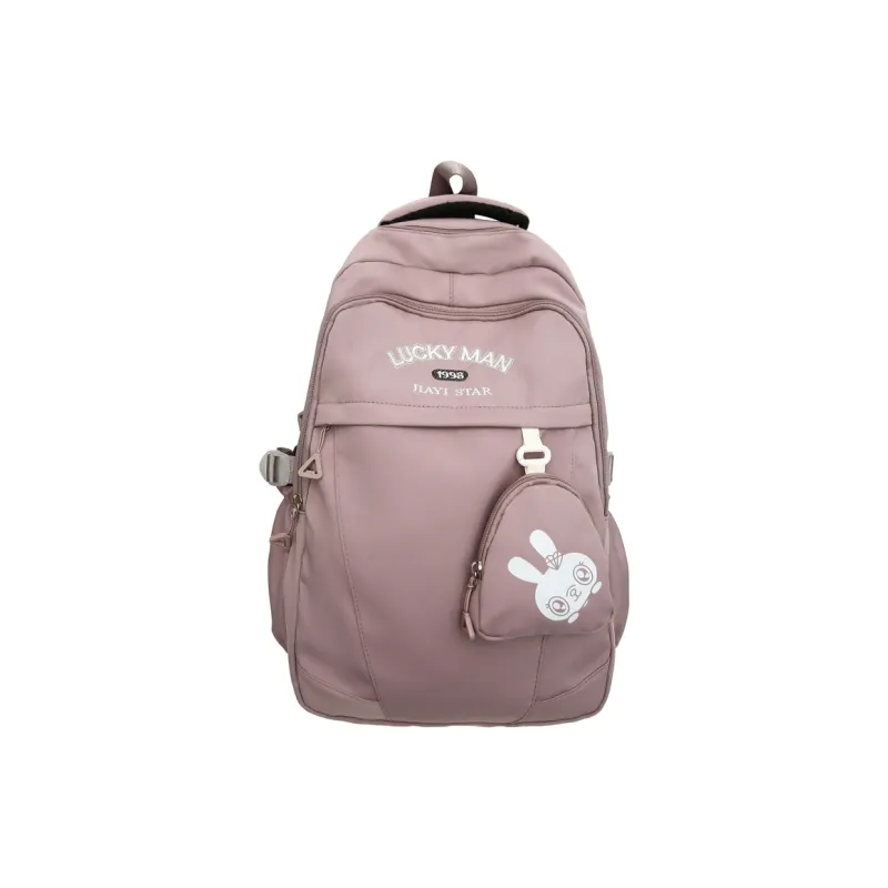 Gorora Nylon Backpack Regular Women's Multicolor-9