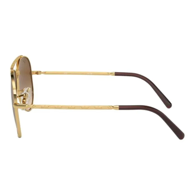 RayBan Metal Aviator Sunglasses Unisex Gold-2