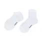 2 Pack (White Short+White Crew)