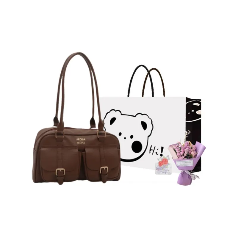 NX DOUGHNUT PU Shoulder Bag Regular Women's Multicolor-10