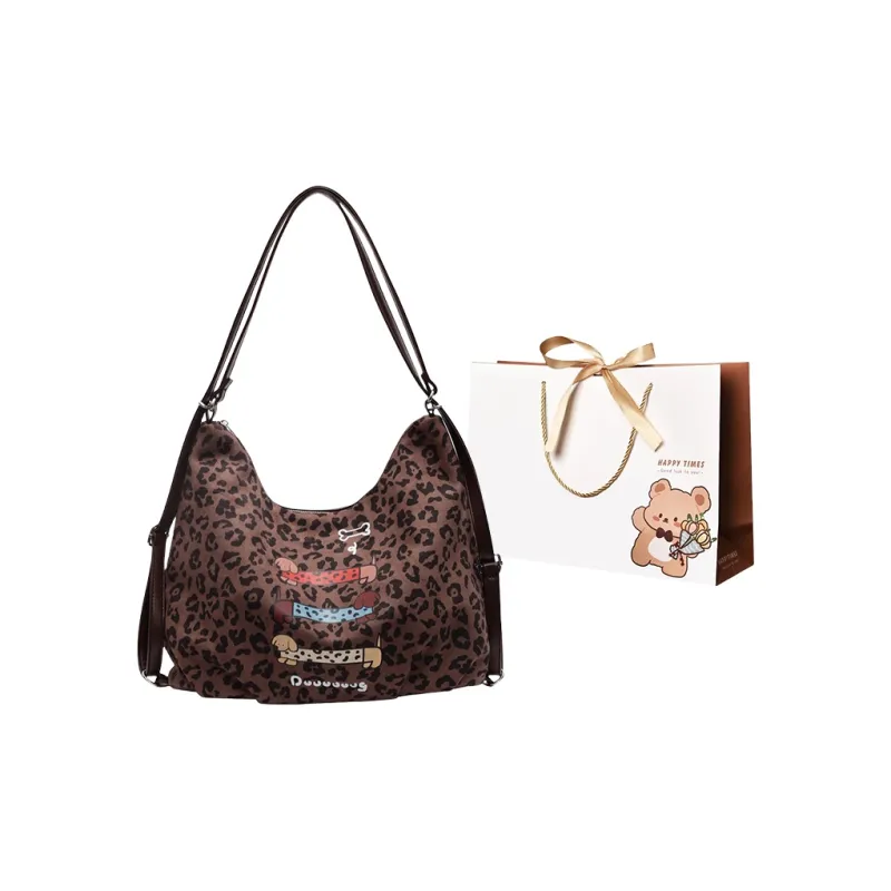 ERANGBEAR Suede Shoulder Bag, Crossbody Bag Women's Multicolor-3