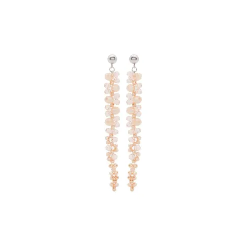 PESERICO Intertwined-crystals Dangle Earrings